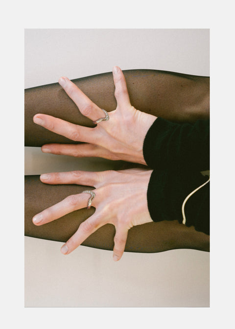 Round Unique Curved Lab Grown Diamond Wedding Band