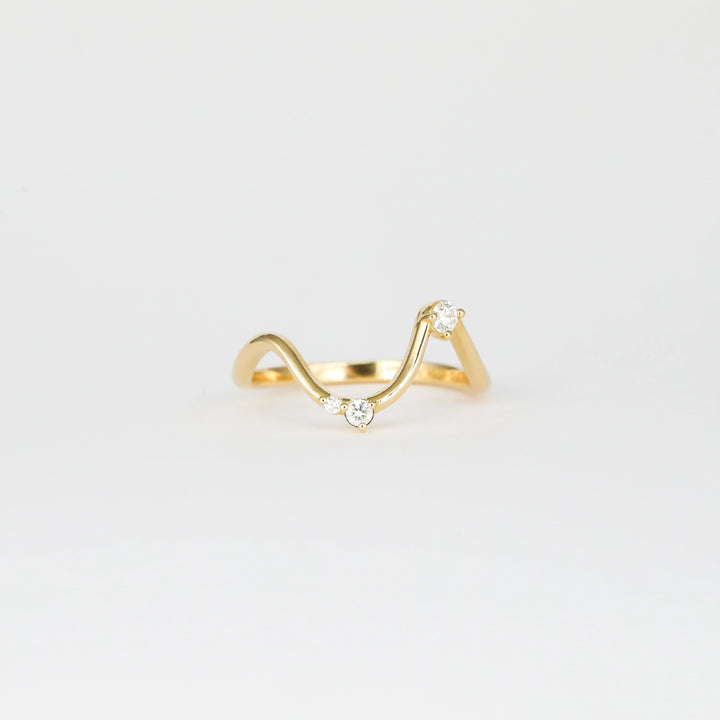 1.50ct Pear E/VS1 Lab Grown Unique Diamond Rings Classy Engagement With Matching Band