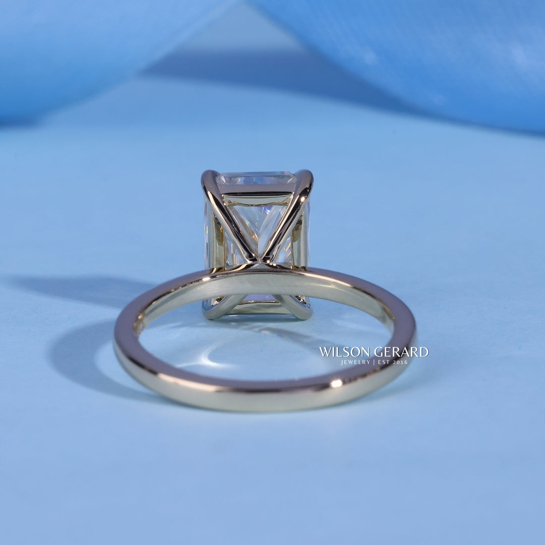 2.0CT Radiant E/VS1 Lab Grown Diamond Solitaire Timeless Engagement Rings