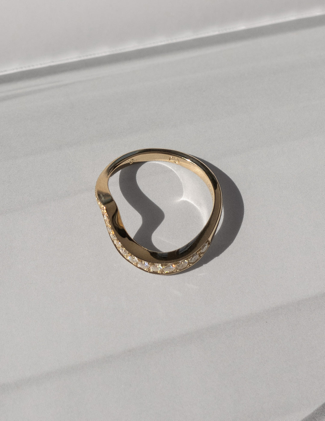 0.50CT-1.50CT Round E/VS CVD Diamond By Pass Engagement Dream Ring With Matching Band