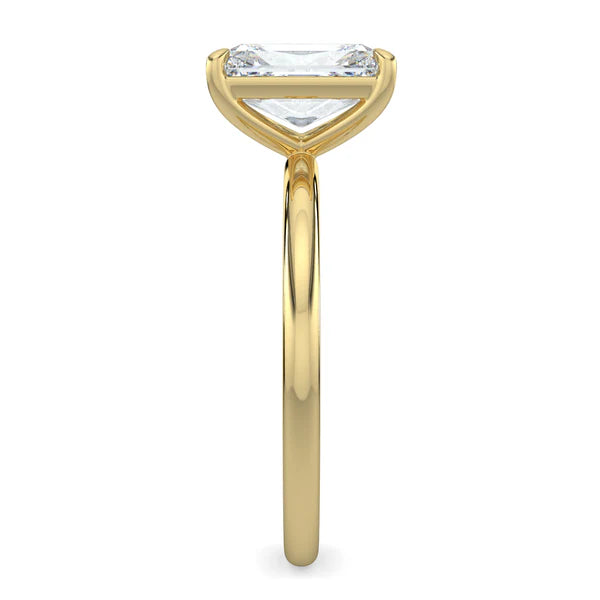 2.0CT Radiant E/VS1 Lab Grown Diamond Solitaire Engagement Ring