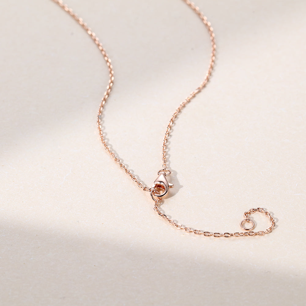 Elegant & Sapphire Marquise Cut Lab Grown Diamond Necklace Wedding