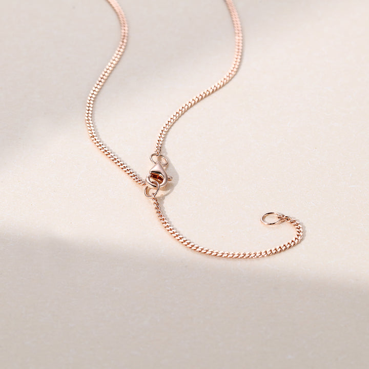 Pear Cut Bezel Lab Grown Diamond Nature Inspired Pendant Necklace