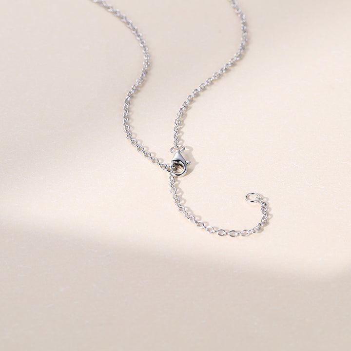 Oval Lab Grown Diamond Pendant Necklace For Women