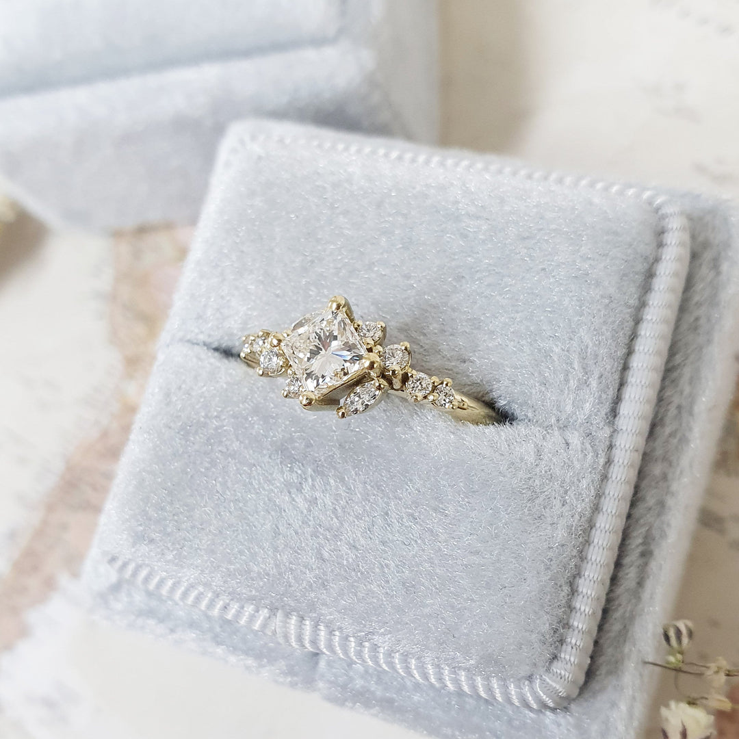 0-40-ct-princess-cut-cluster-style-f-vs1-lab-grown-diamond-engagement-ring