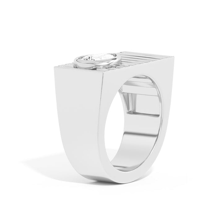 1.0ct Pear Cut Diamond Unique Engagement Ring