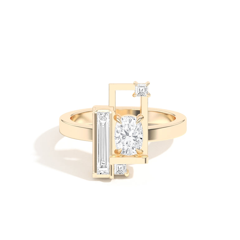 Oval Cut Diamond Engagement Ring
