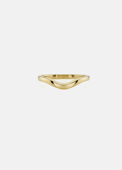 Classic Curved Wedding Band For His And Hers