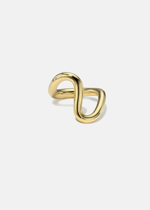 Unique Curved Wedding Band For Men And Women