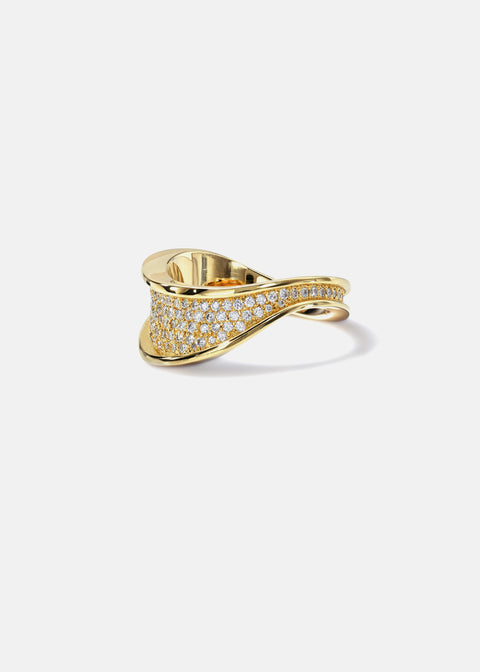 Round E/VS Lab Grown Diamond Channel Pave Unique Wedding Band