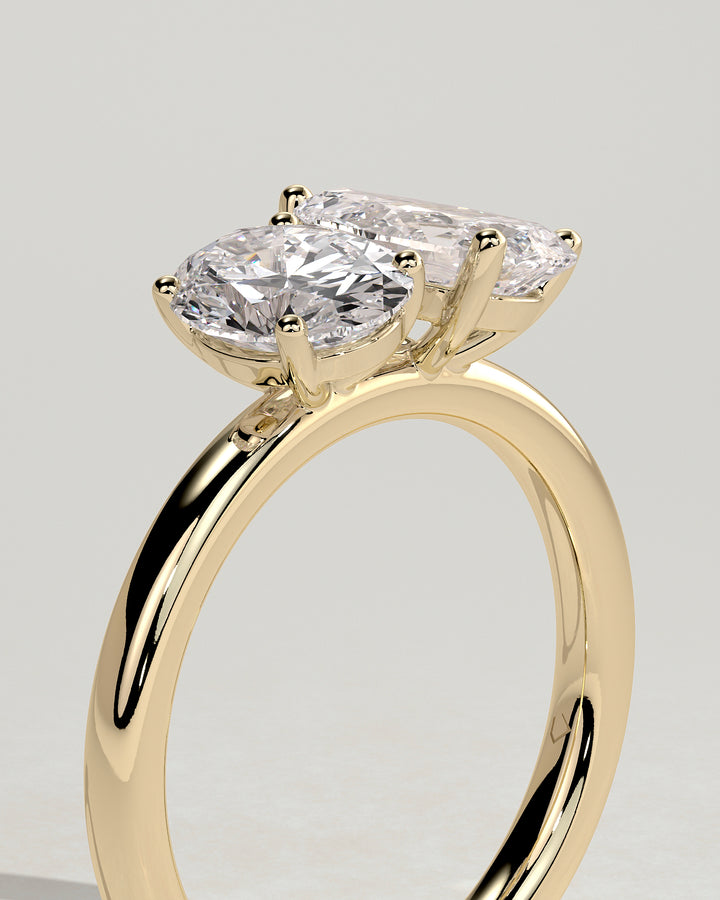 1.0ct lab grown diamond ring