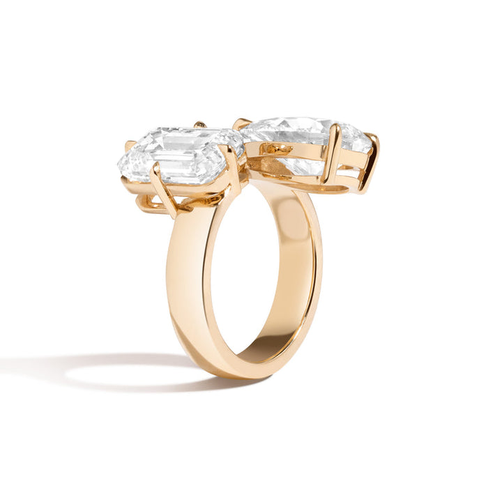 Toi Et Moi Diamond Engagement Ring