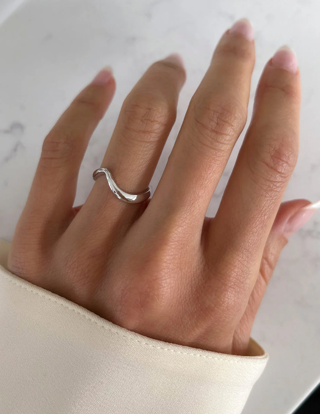 1.50CT Elongated Cushion E\VS CVD Diamond Bypass Engagement Ring With Matching Classic Band