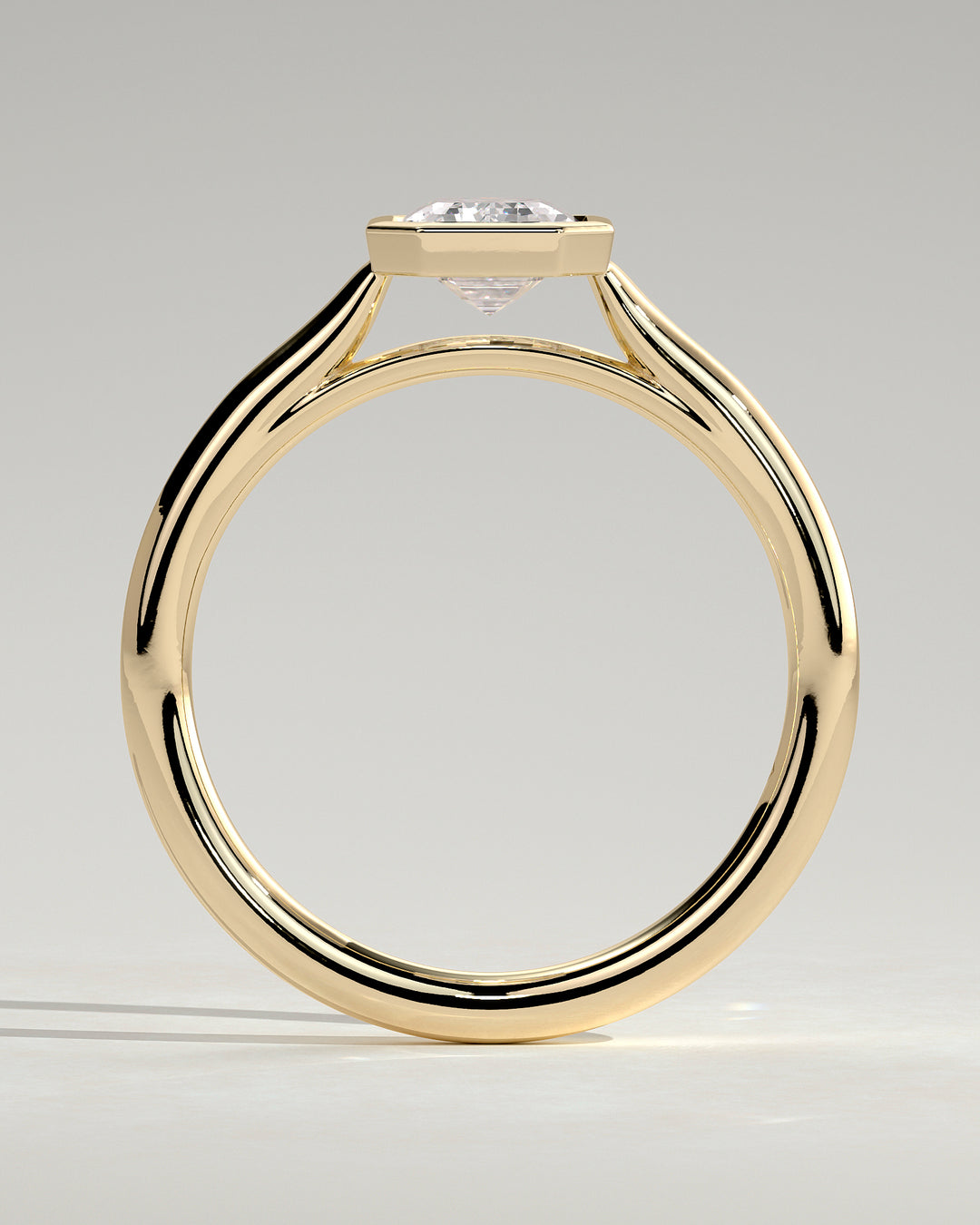 1.5ct emerald cut engagement ring