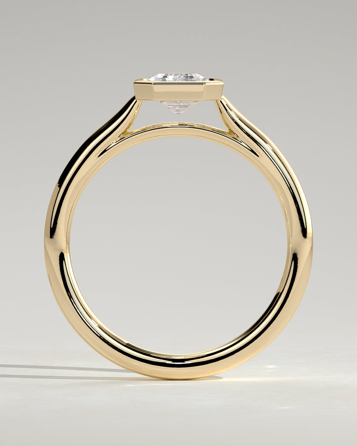 1.5ct emerald cut engagement ring