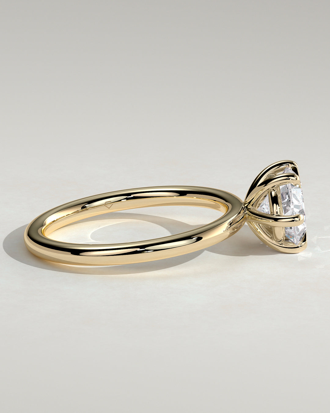 1.5ct gold oval engagement ring