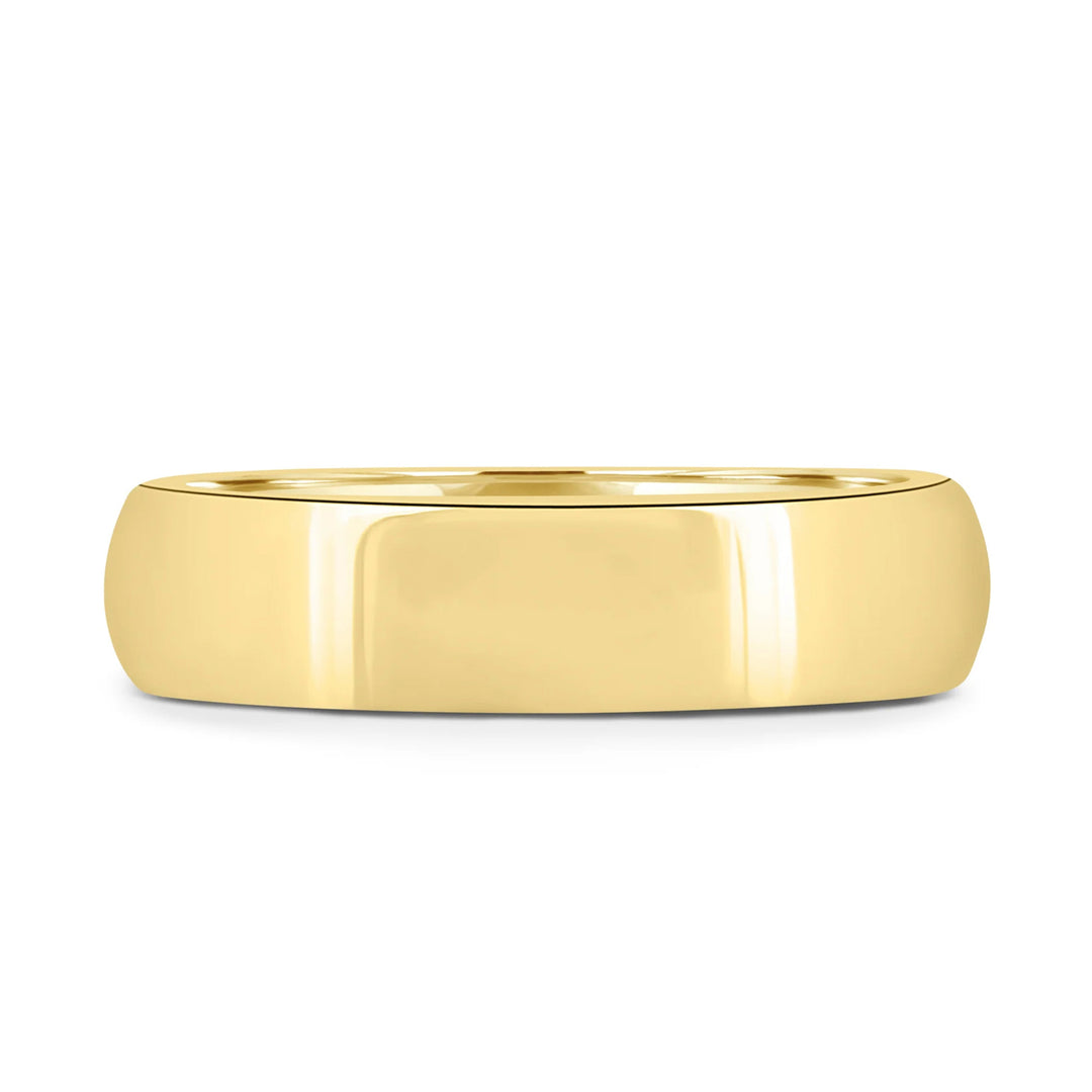 14k gold wedding band
