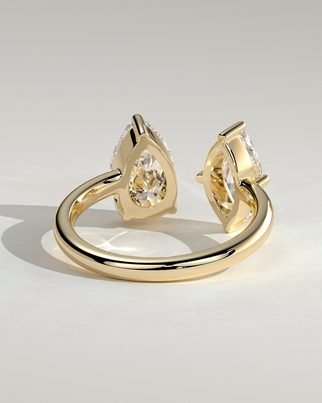 18k solid gold diamond ring