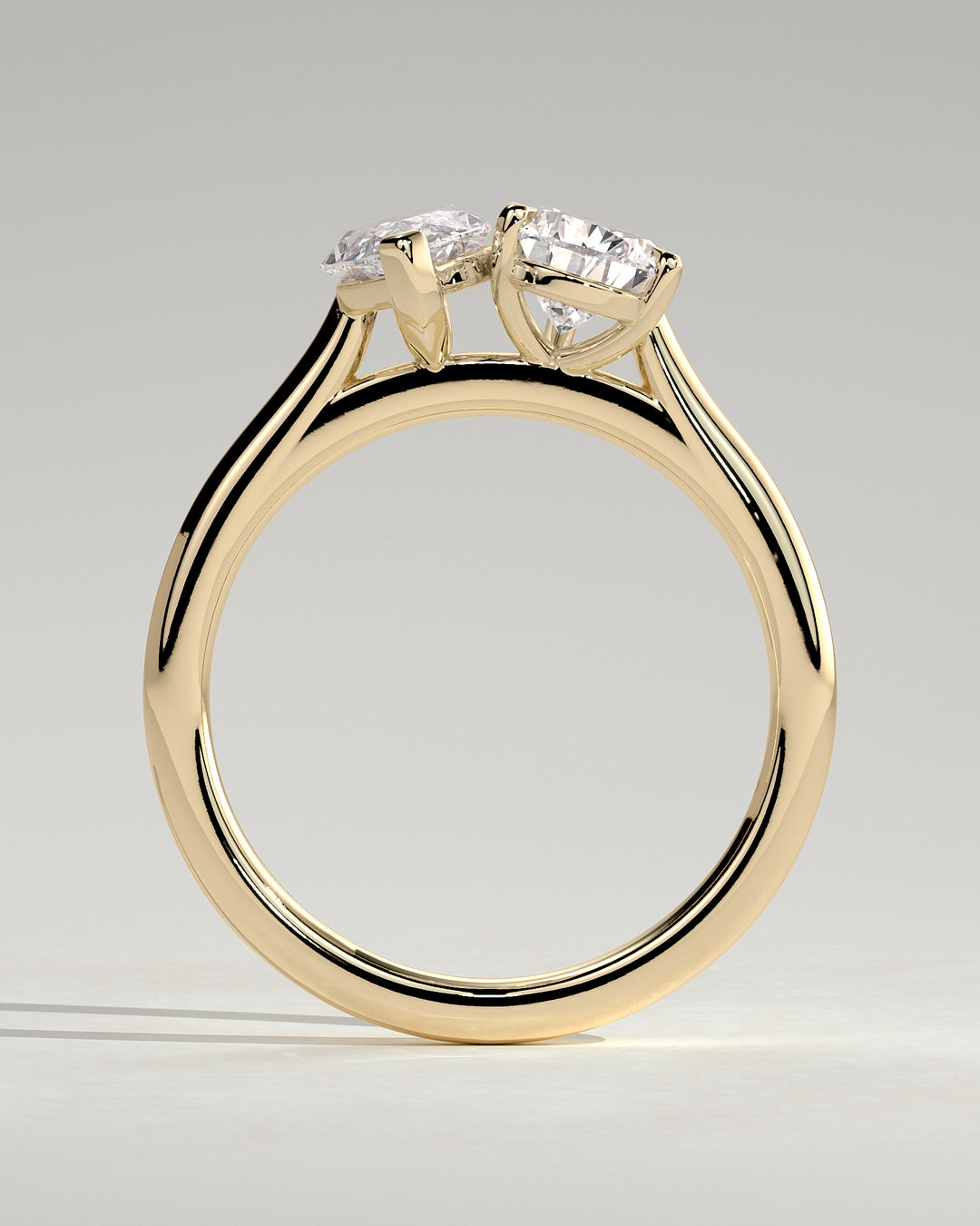 18k yellow gold Toi et Moi