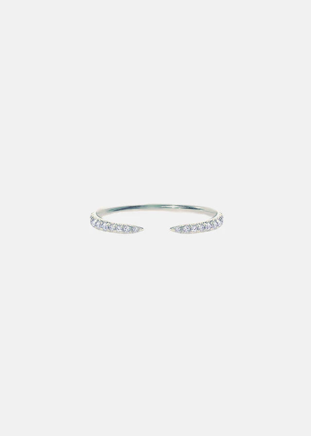 3.0ct Three Stones Asscher E/VS Lab Grown Diamond Engagement Ring With Eternity Wedding Band