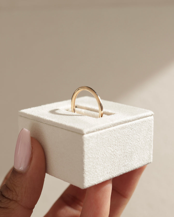 Classic Solid Gold Plain Wedding Band