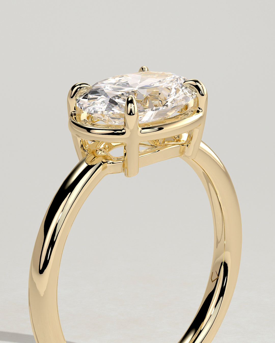 2.0 carat East-West lab diamond