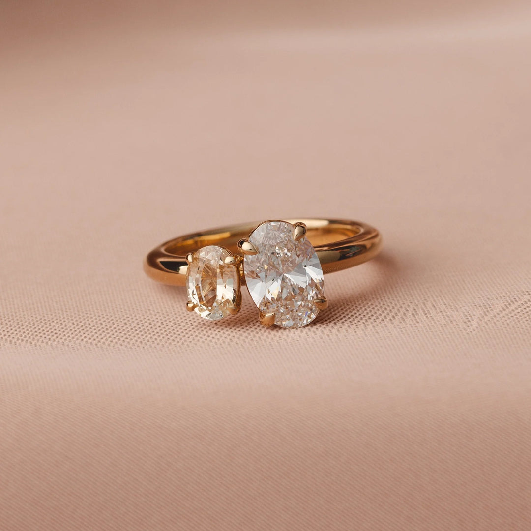 oval wedding rings