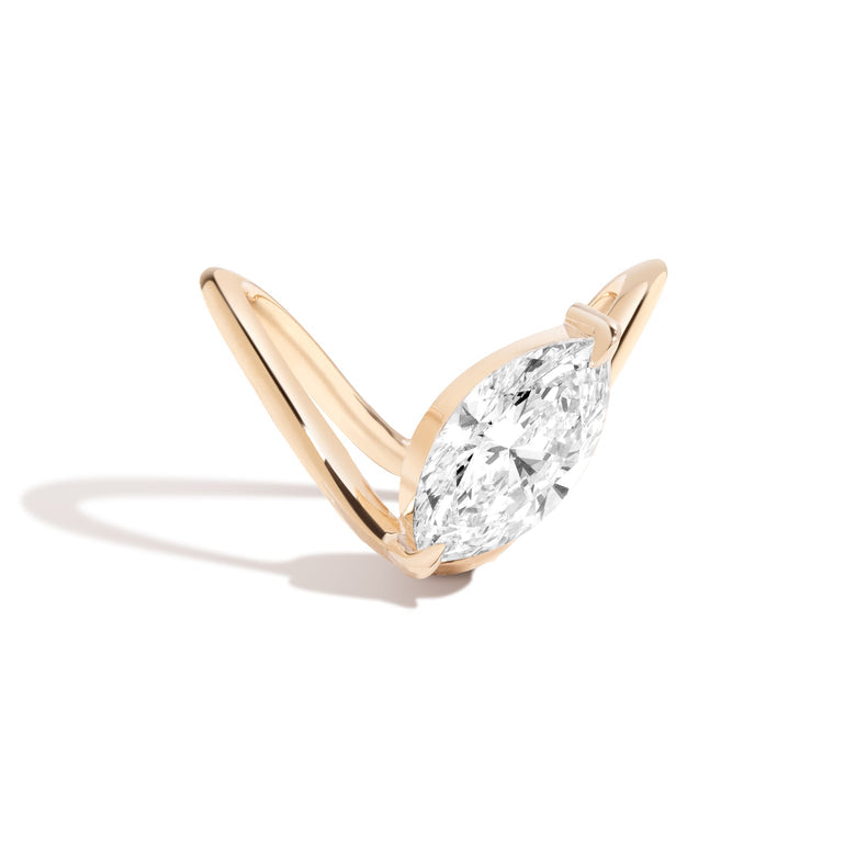 Marquise Lab Grown Diamond Engagement Ring