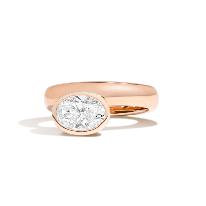 2.5 Carat Oval Lab Diamond Ring