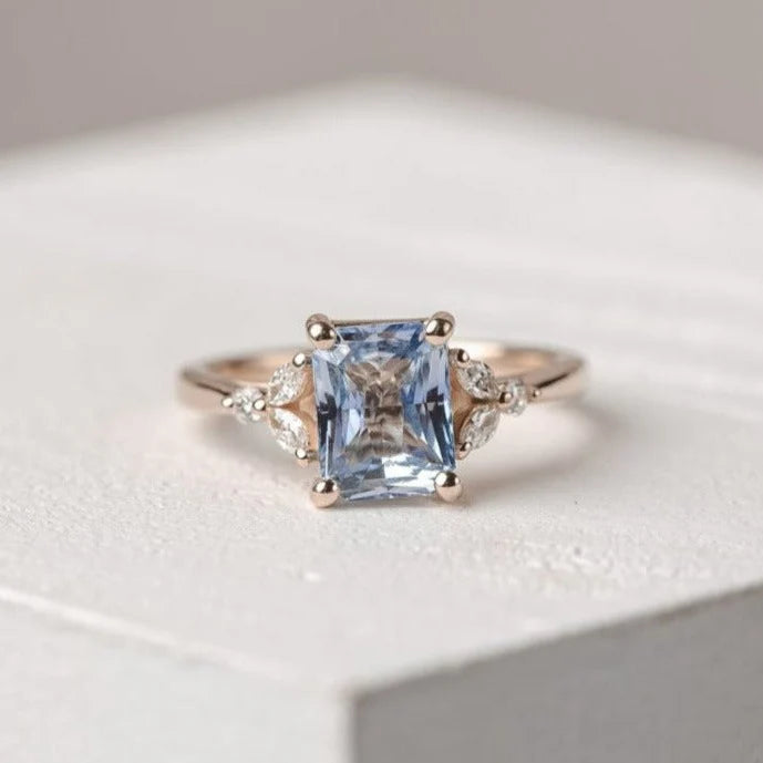 2.5ct diamond cluster ring
