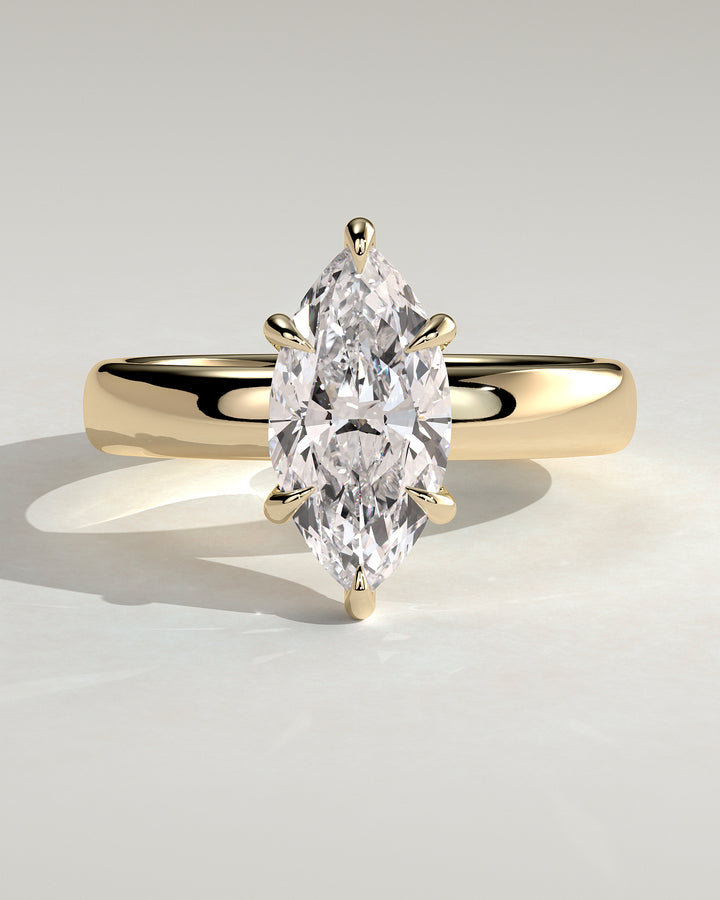 2 Caret Marquise Engagement Ring