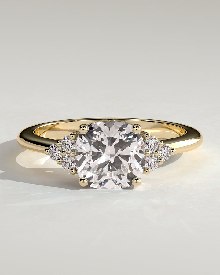 2ct cushion engagement ring