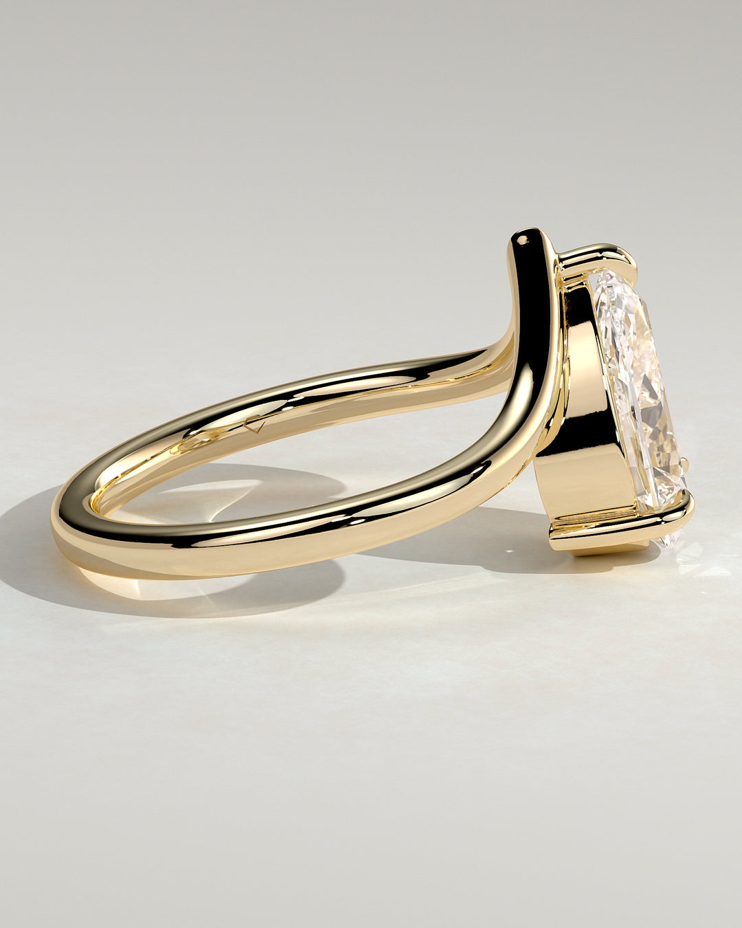 2 carat pear diamond ring 