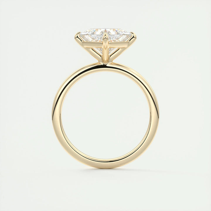 2ct Princess F- VS1 Lag Grown Diamond Solitaire Engagement Ring