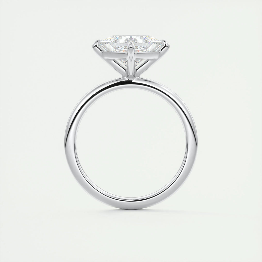 2ct Princess F- VS1 Lag Grown Diamond Solitaire Engagement Ring