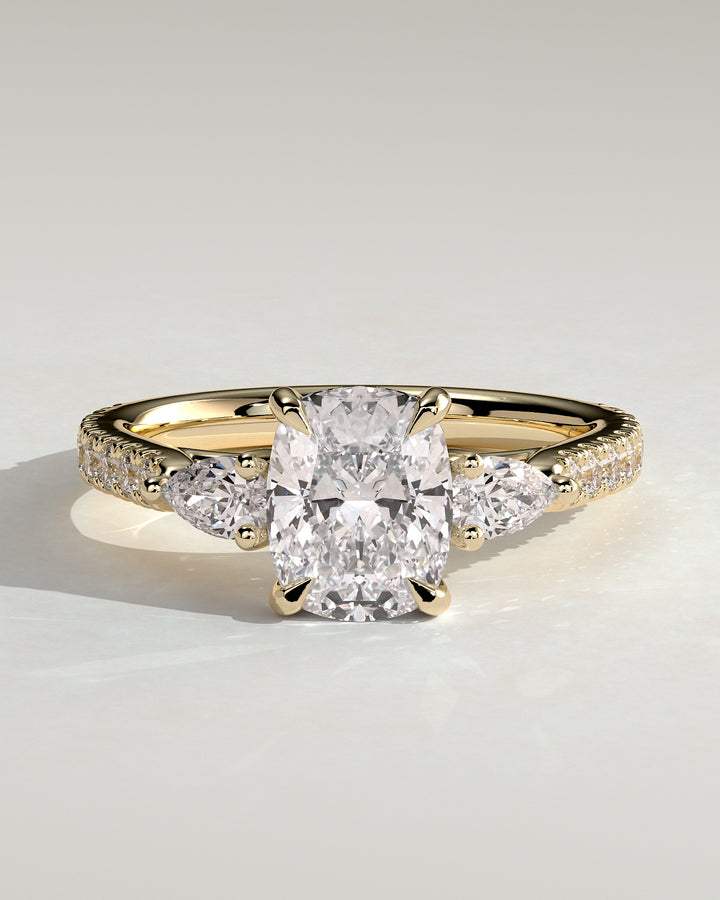 2ct Cushion Engagement Ring