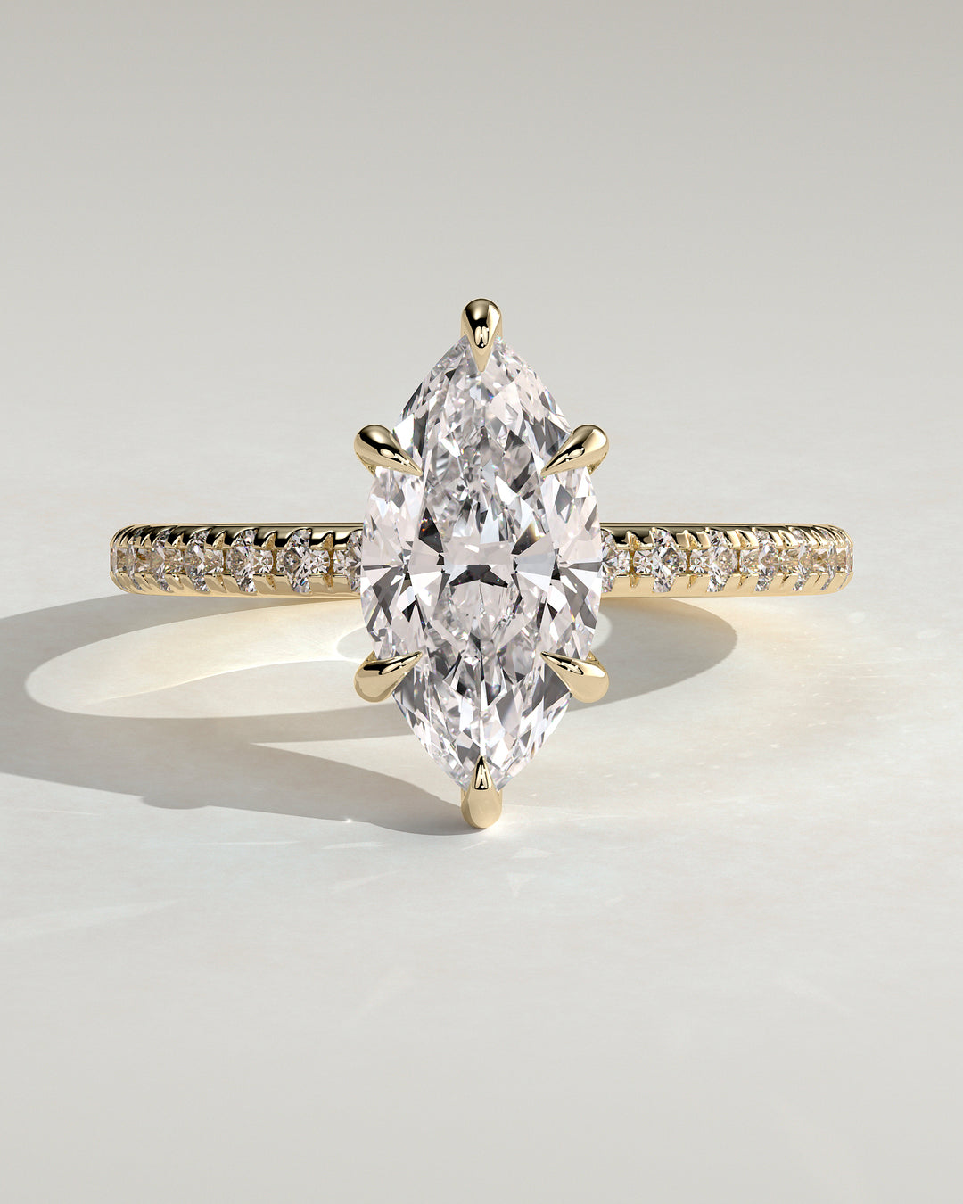 2ct marquise hidden halo diamond ring
