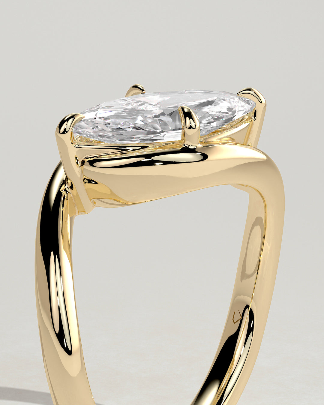 Bypass Engagement Ring