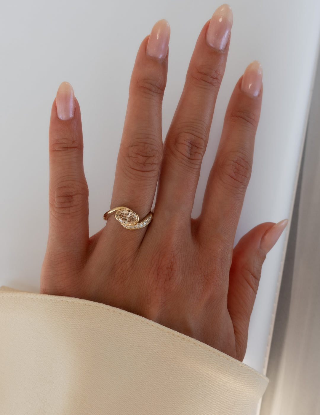 Oval Diamond Engagement Ring USA