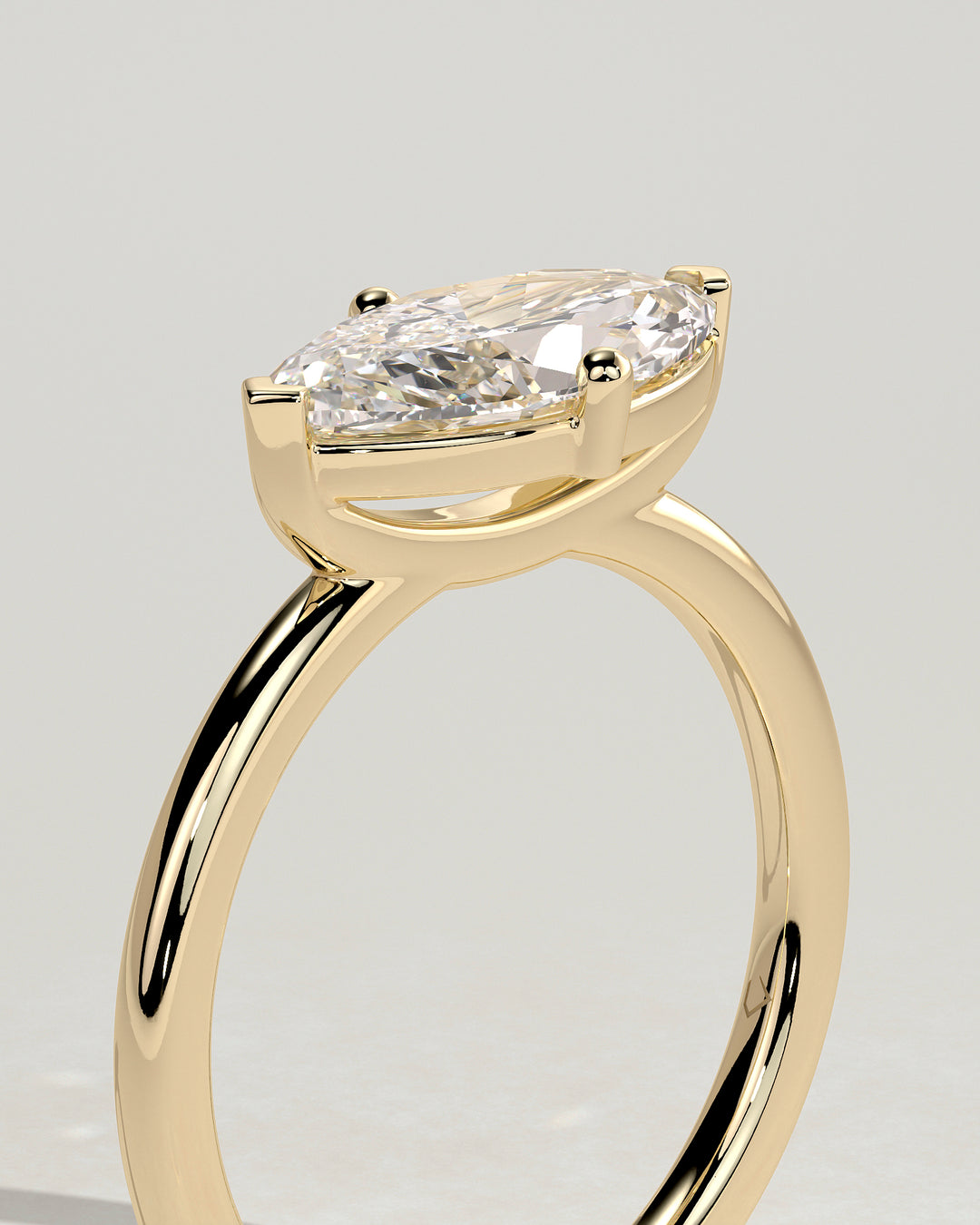 Quiet luxury engagement ring