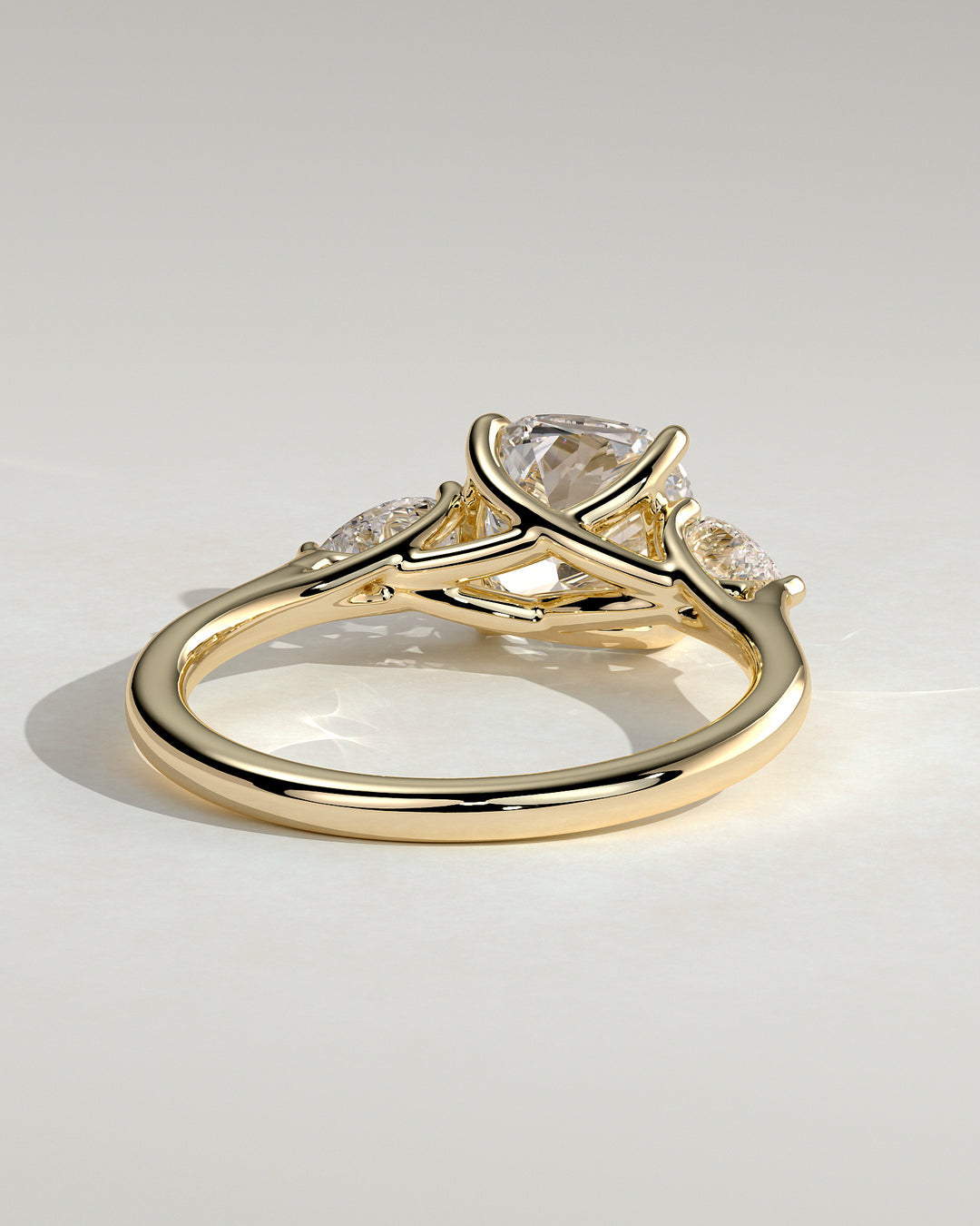 Cushion Cut Engagement Ring USA