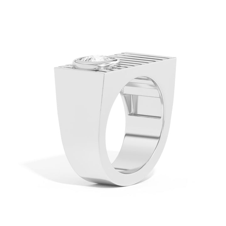 IGI Certified Cushion Lab Diamond Ring