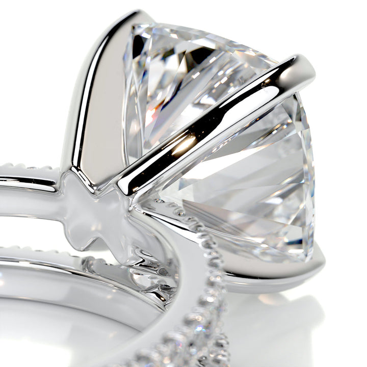 Lab Grown Cushion Diamond Bridal Set
