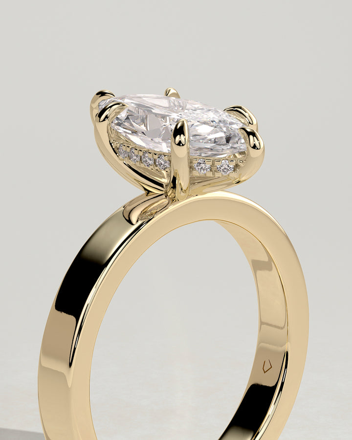 Custom Lab Diamond Ring