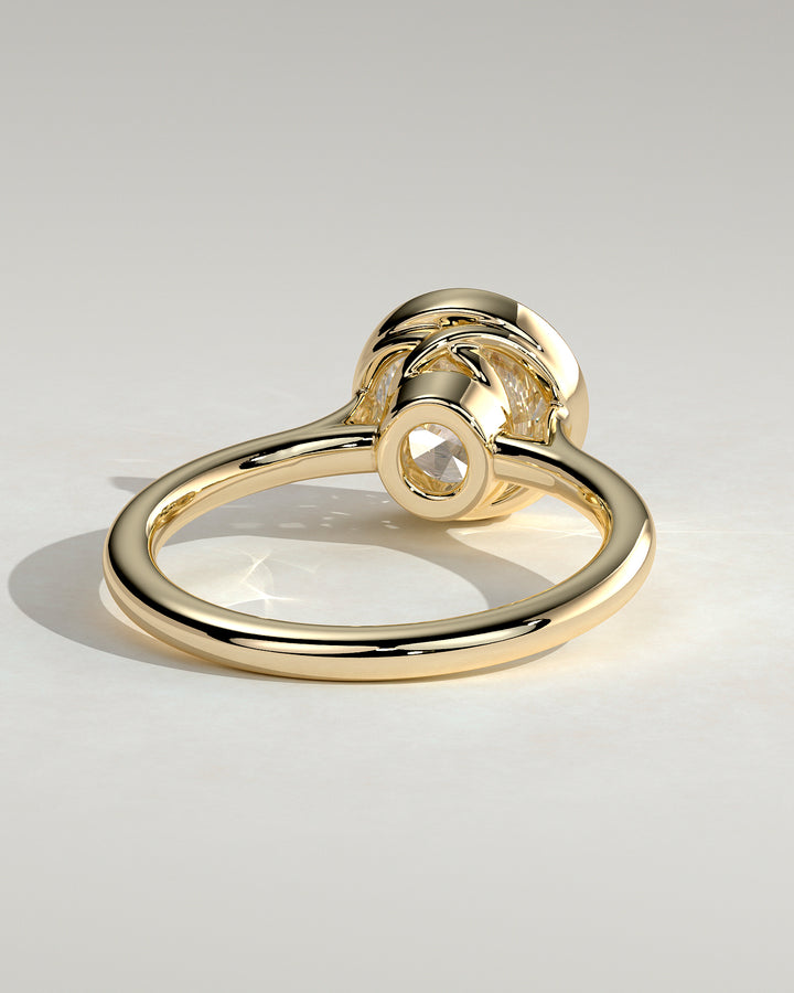 D color VVS round lab diamond
