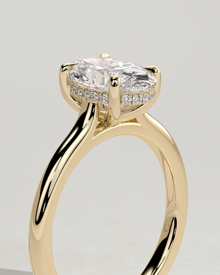 E VS1 diamond ring