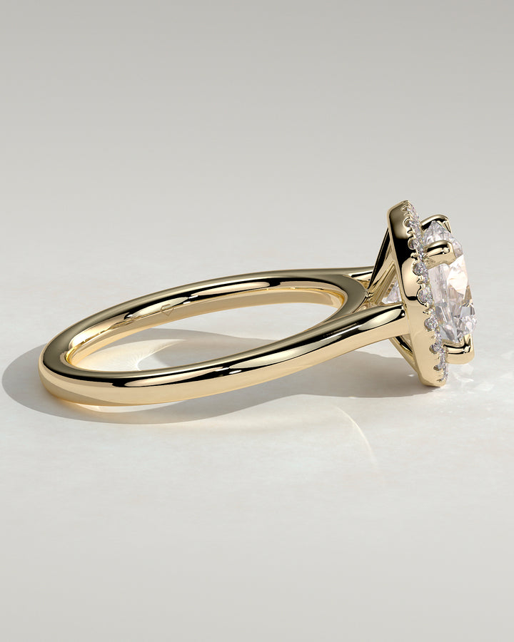 E color diamond ring