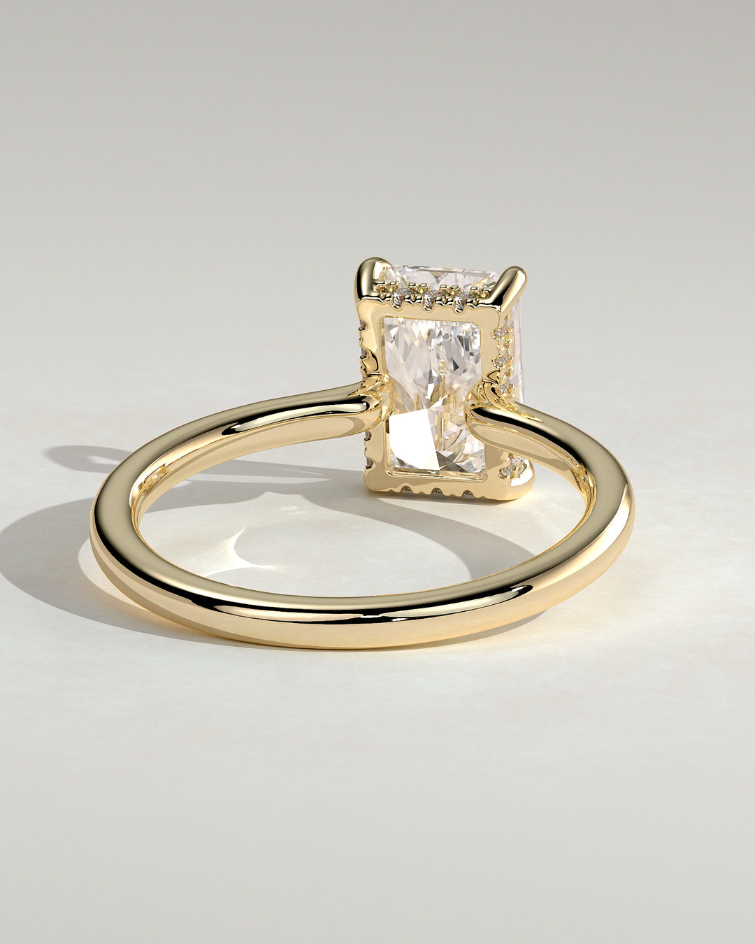 E color diamond ring