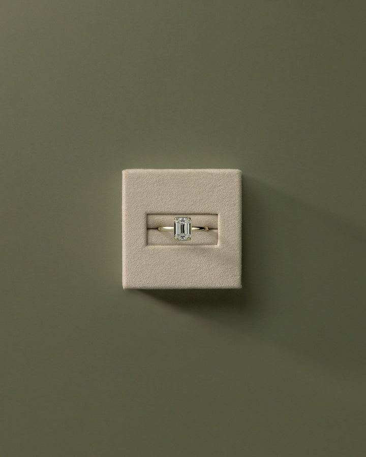 E color diamond ring