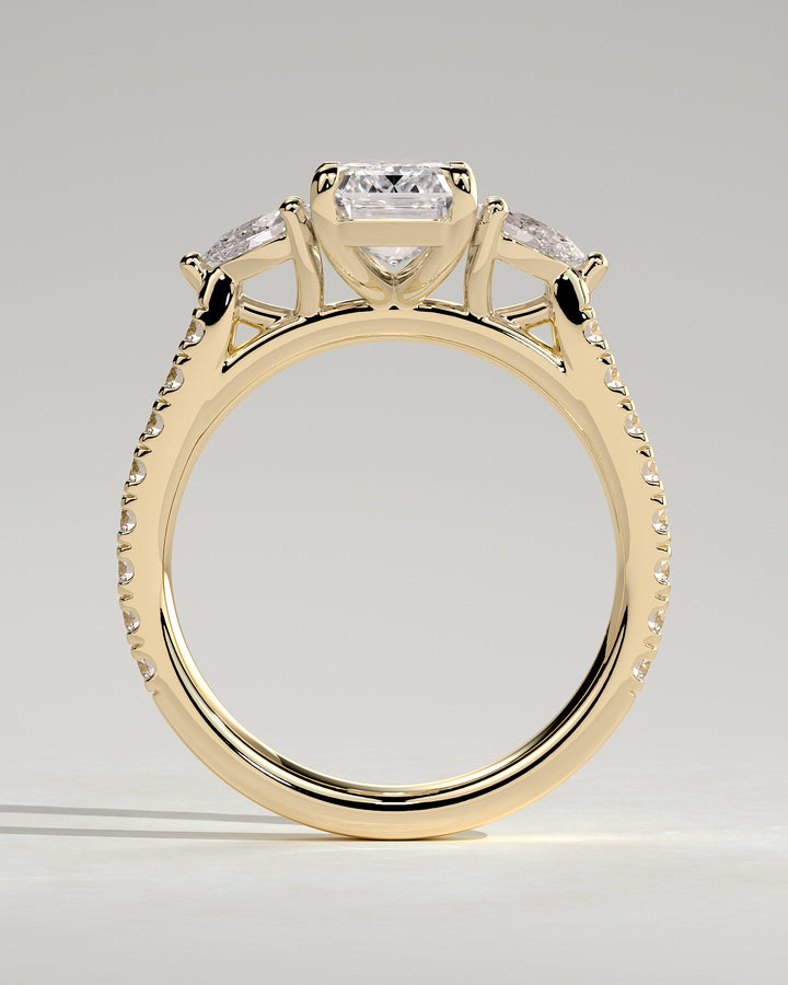 Elegant Emerald Cut Diamond Rings
